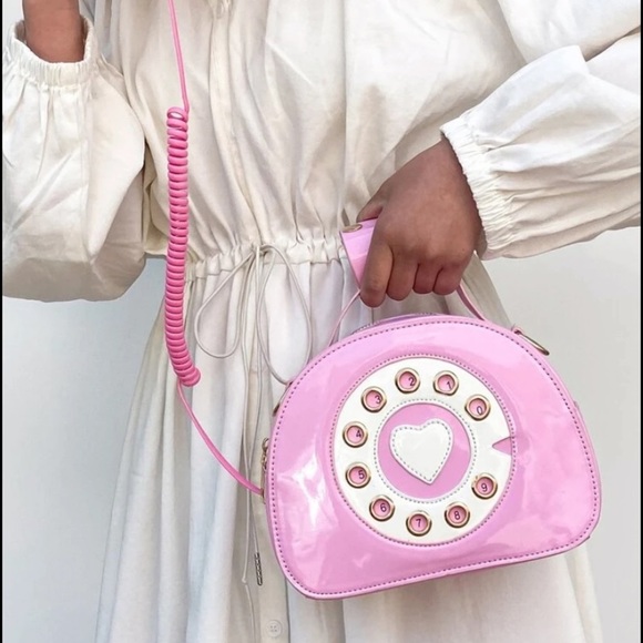 NEW INVENTORY 💞Telephone Design Satchel Bag💞 - Picture 2 of 9